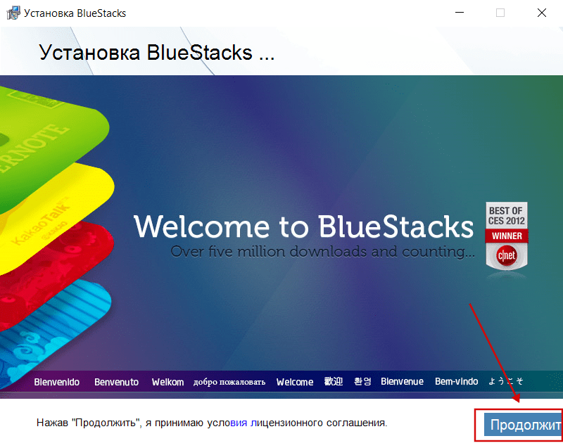 Установка BlueStacks 1 скрин 4